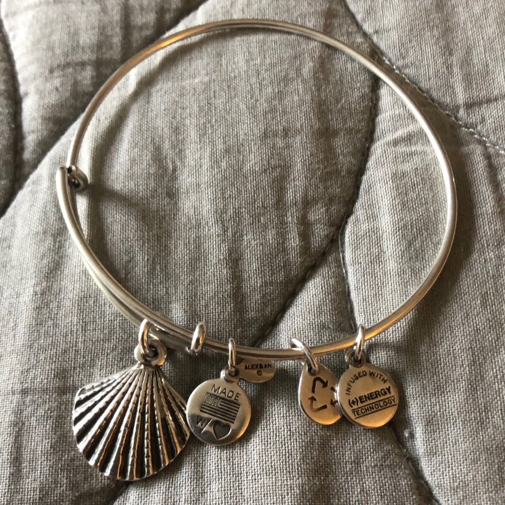 Alex & Ani shell bangle